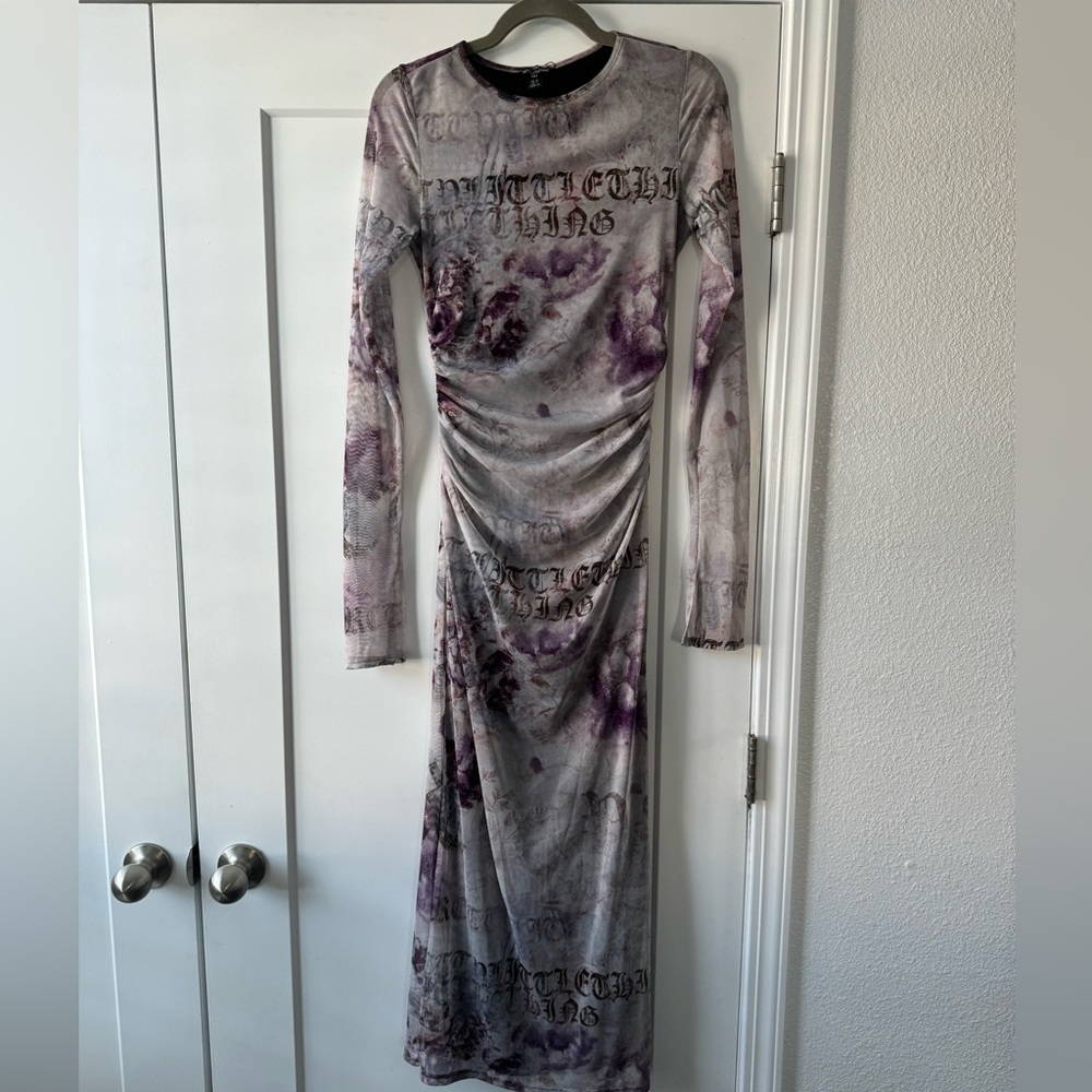 Pretty little thing long sleeve dress